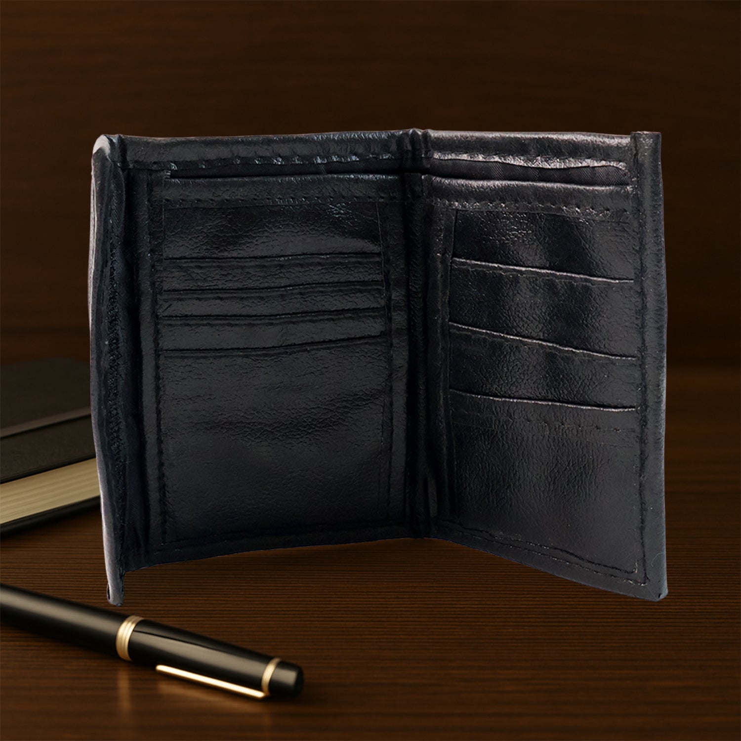 Premium Genuine Bi-Fold Wallet (1 Pc) Premium Genuine Bi-Fold Wallet (1 Pc)